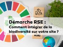 Matinale "Démarche RSE : Comment intégrer de la biodiversité sur votre site ?